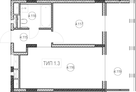Продается 1-комн. квартира, 26.2 м²