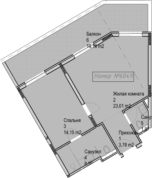 2-комн. Гостиничный комплекс Николай 1