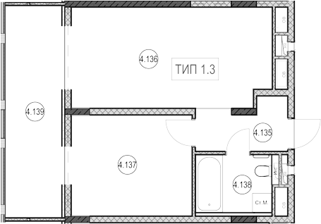 Продается 1-комн. квартира, 30.8 м²