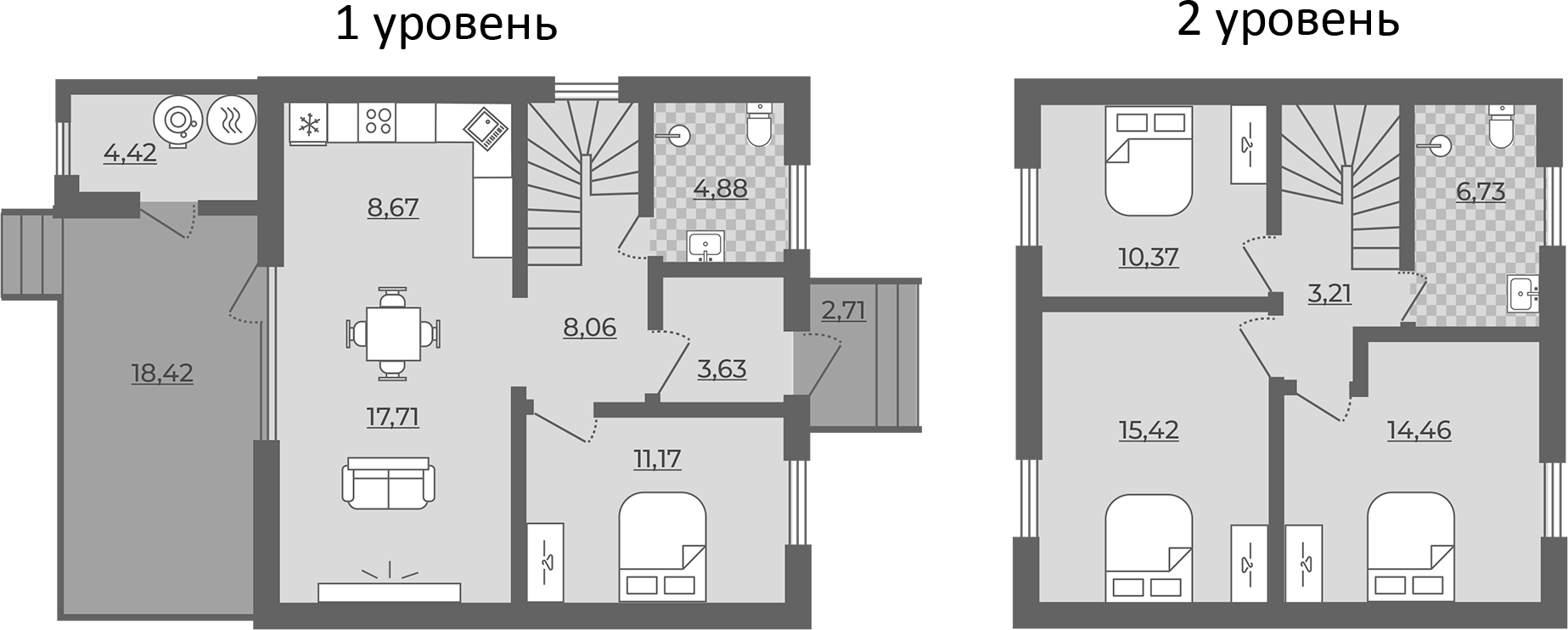Коттедж в «Коттеджный поселок Сити-2»