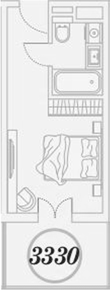 Продается 1-комн. квартира, 27.2 м²