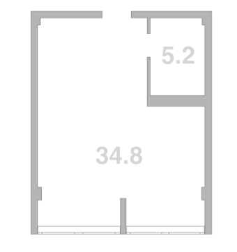 Продается 1-комн. квартира, 40 м²