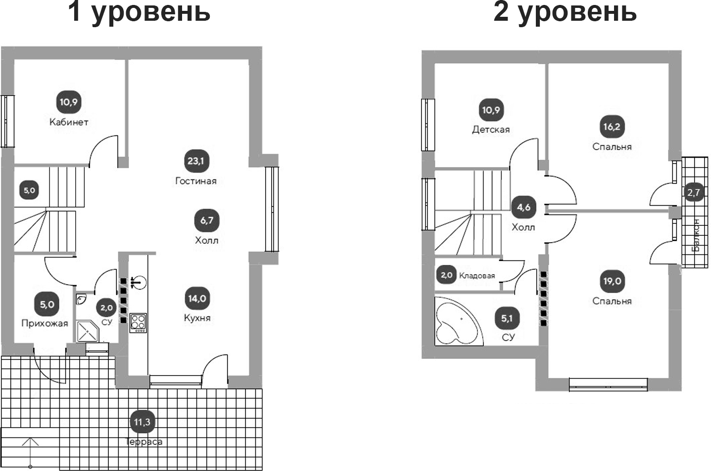 Коттедж в «Коттеджный поселок Загород 2»