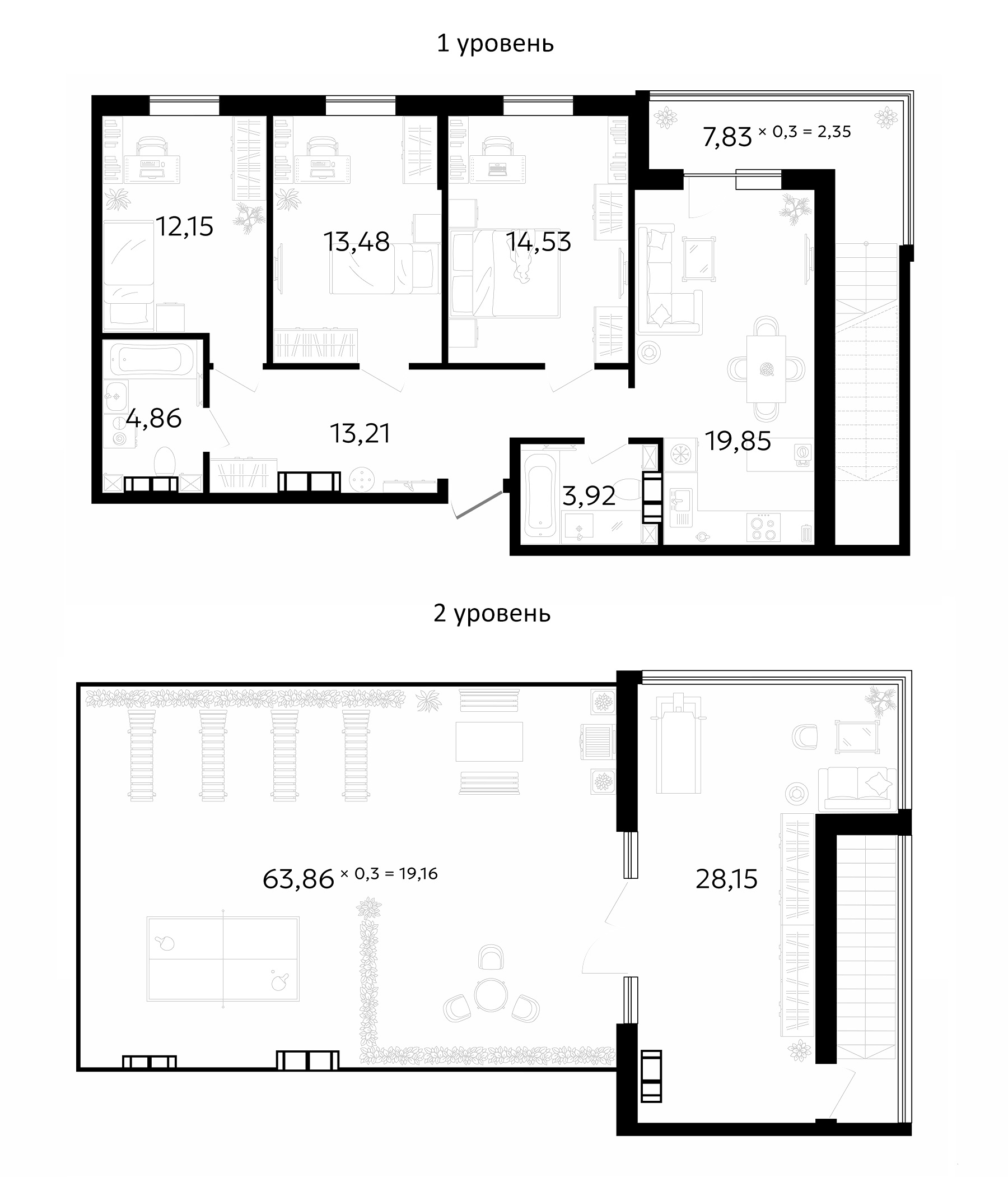 5-комн., 110.15 м²