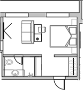 Студия, 40 м², 3/3 этаж, ЖК «Sun Peak»