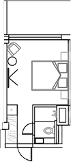 Студия, 26.2 м², 1/3 этаж, ЖК «Sun Peak»