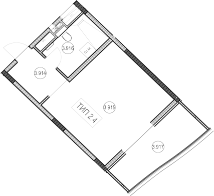 Продается 1-комн. квартира, 31.8 м²