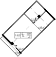 Продается 1-комн. квартира, 27.45 м²