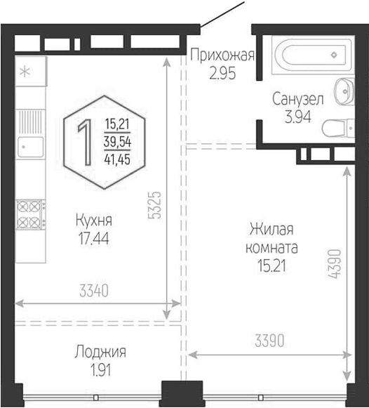 2-комн. Гарантия PRIME