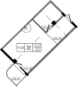 Студия, 27.31 м², 4/10 этаж, ЖК «Лучи»