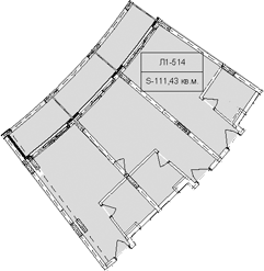 Объект, 111.43 м², 5/6 этаж, ЖК «Гостиничный комплекс Royal Beach Sochi»