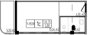 Продается 1-комн. квартира, 24.75 м²