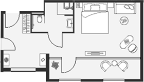 Объект, 52.7 м², 2/6 этаж, ЖК «Космос Селекшн Сочи Сиалия Резорт 5*»