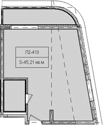Объект, 45.21 м², 4/8 этаж, ЖК «Гостиничный комплекс Royal Beach Sochi»