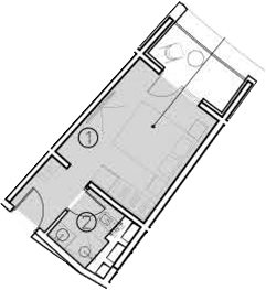 Студия, 17.1 м², 8/11 этаж, ЖК «ГК Livingston Grand Resort&Spa»