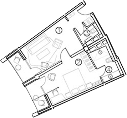 2-комн. ГК Livingston Grand Resort&Spa