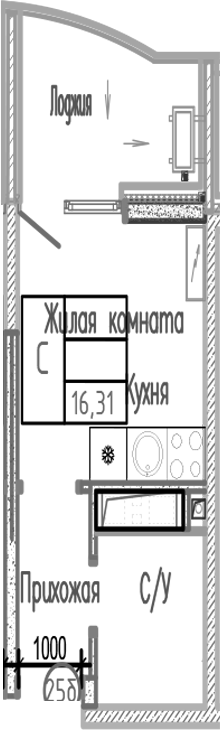 Студия Sun Hills Ольгинка