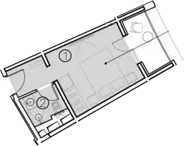 Студия, 16.9 м², 8/11 этаж, ЖК «ГК Livingston Grand Resort&Spa»