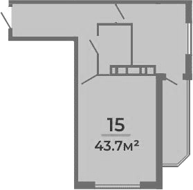 Объект, 38.4 м², 3/9 этаж, ЖК «Мореин»