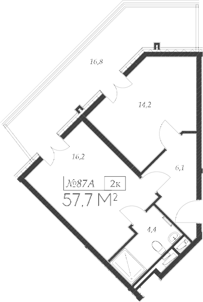2-комн. Морелло