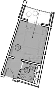 Студия, 16.9 м², 8/11 этаж, ЖК «ГК Livingston Grand Resort&Spa»