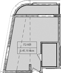 Объект, 45.18 м², 6/8 этаж, ЖК «Гостиничный комплекс Royal Beach Sochi»