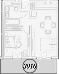 Продается 2-комн. квартира, 55.3 м²