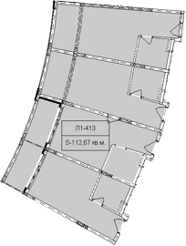 Объект, 112.67 м², 4/6 этаж, ЖК «Гостиничный комплекс Royal Beach Sochi»