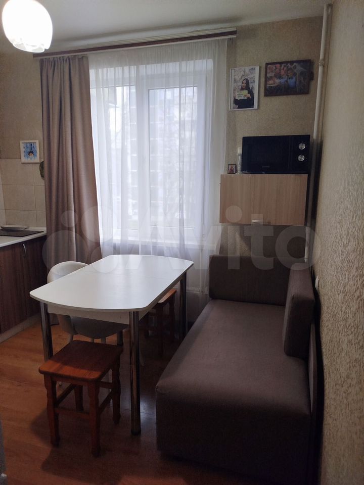 1-комн., 30 м², 3/12 этаж, мкр-н Комсомольский, Приозёрная ул., 9 — фото 4