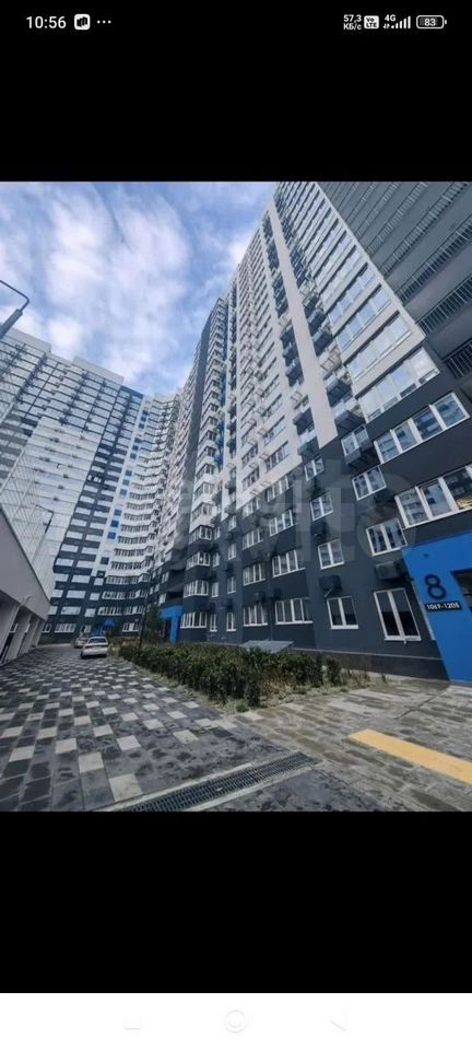 2-комн., 38 м², 7/24 этаж, Новороссийск, ул. Куникова, 47Г — фото 2