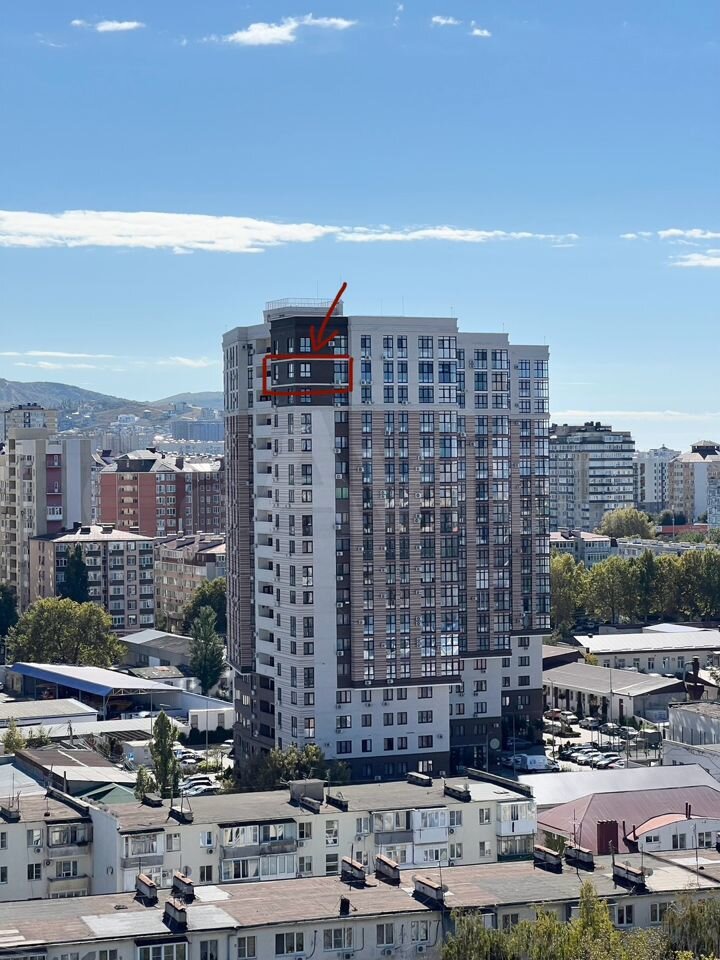 2-комн., 71.6 м², 18/19 этаж, г Анапа, ул Толстого, д 130 к 3 — фото 2