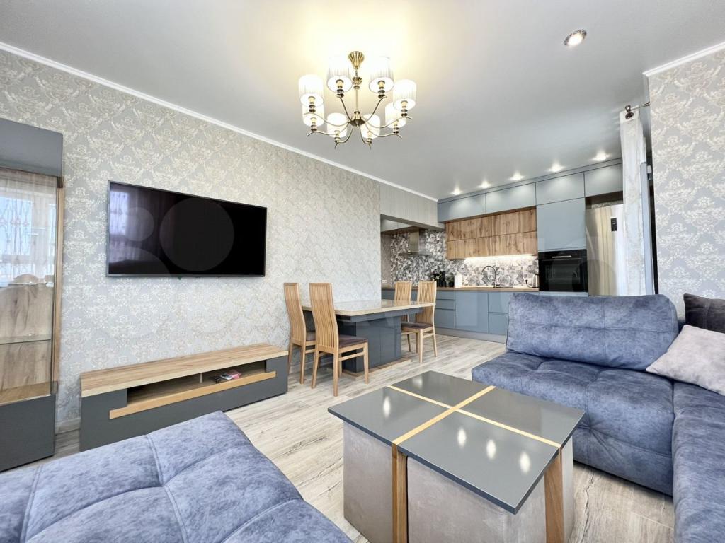 2-комн., 71.6 м², 18/19 этаж, г Анапа, ул Толстого, д 130 к 3 — фото 4