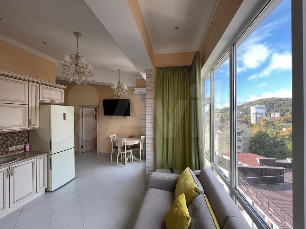 2-комн., 54.7 м², 8/13 этаж, г.о. Сочи, пгт. Дагомыс, ул. Гайдара, 5А — фото 3