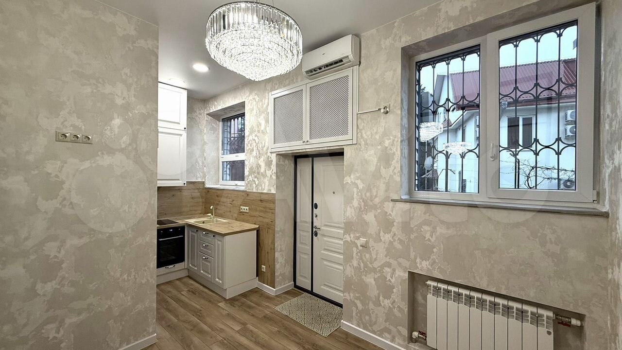 1-комн., 23.5 м², 1/4 этаж, Сочи, мкр-н Светлана, ул. Дмитриевой, 32Б — фото 5