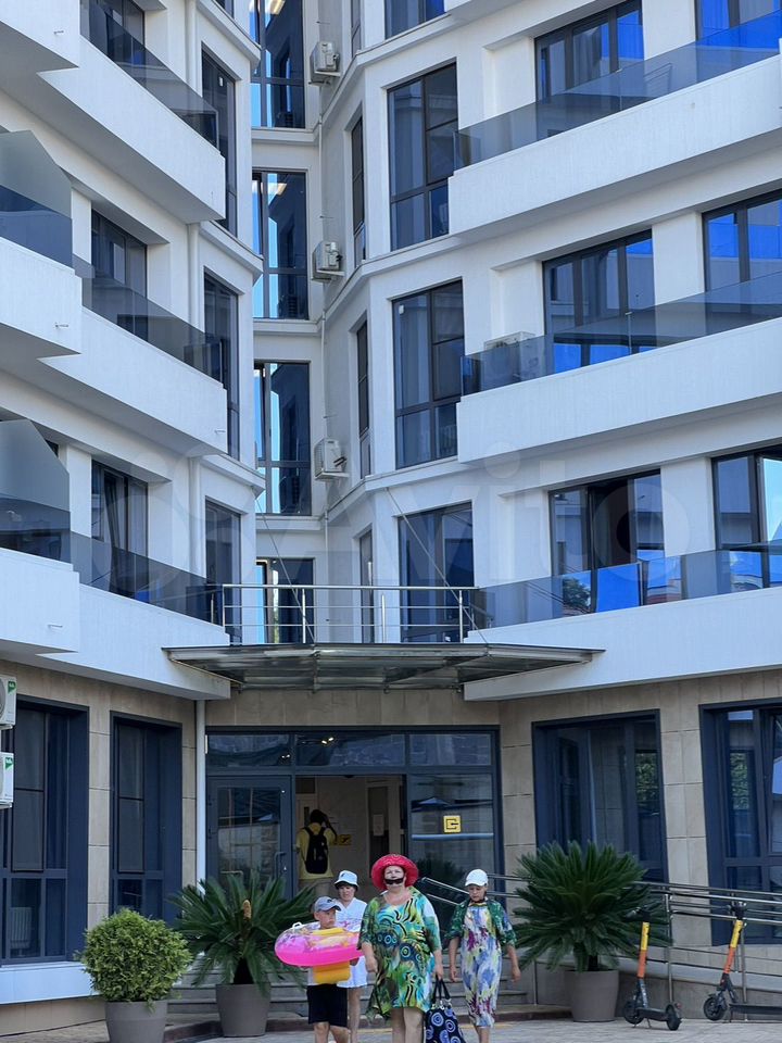 1-комн., 27 м², 4/10 этаж, Сочи, мкр-н Мамайка, Крымская ул., 44А — фото 5