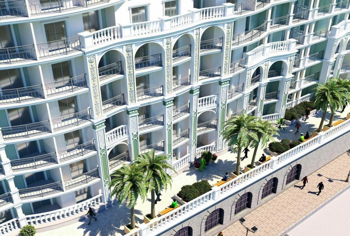 1-комн., 22.19 м², 3/9 этаж, ЖК «Гостиничный комплекс Marine Garden 4» — фото 5