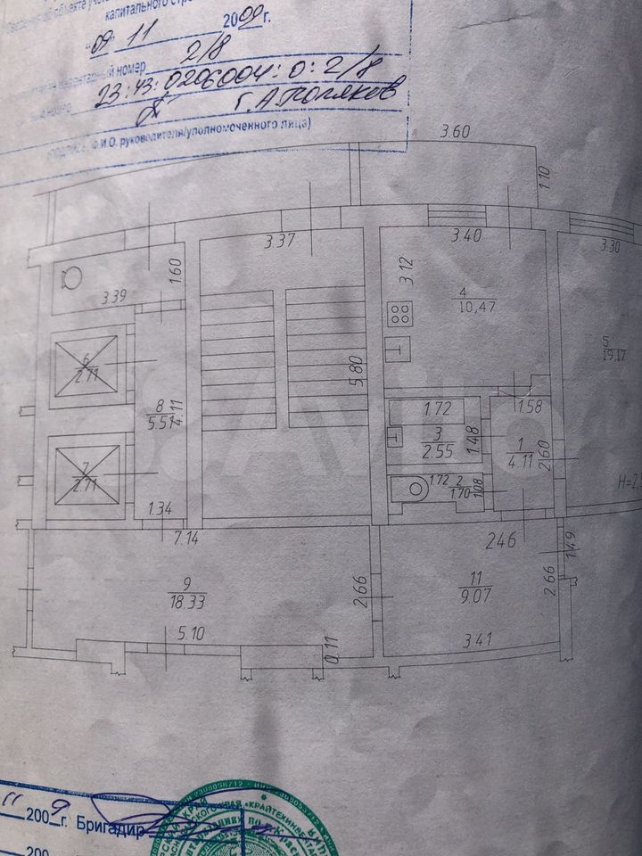 1-комн., 38 м², 9/11 этаж, г Краснодар, ул им. Думенко, д 10 — фото 3