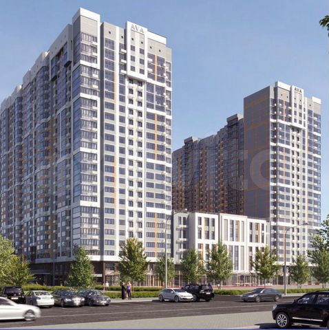 3-комн., 84.3 м², 23/23 этаж, ЖК «Урал»