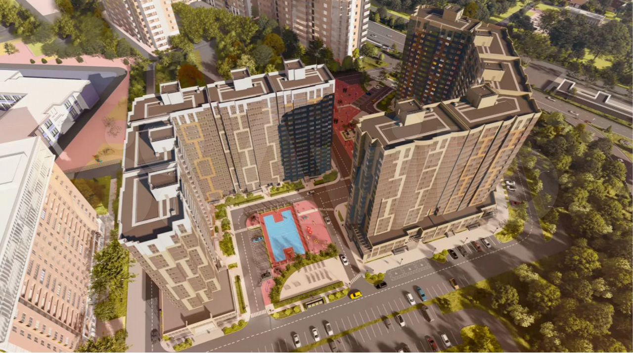 1-комн., 37.3 м², 9/21 этаж, ЖК «Аксиома»