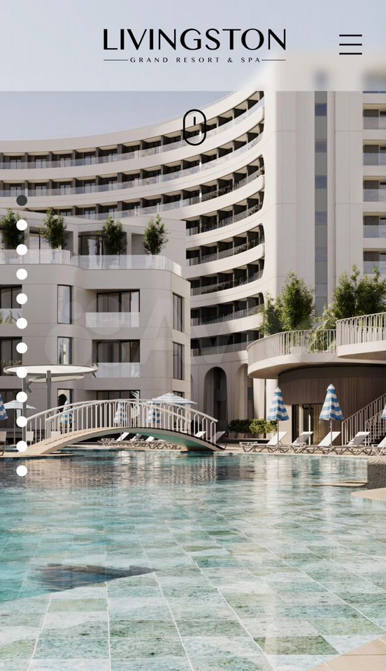 1-комн., 41.2 м², 2/5 этаж, ЖК «ГК Livingston Grand Resort&Spa»