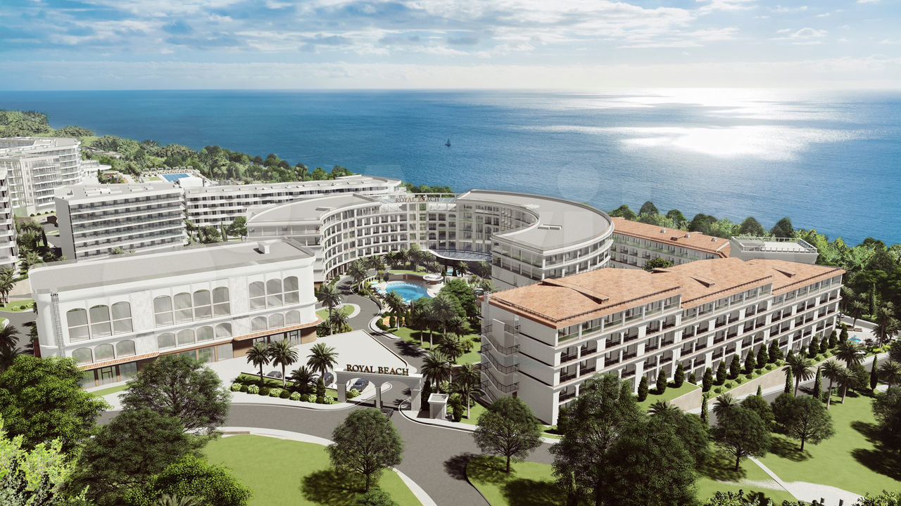 1-комн., 20 м², 2 этаж, ЖК «Гостиничный комплекс Royal Beach Sochi»