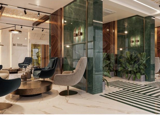 1-комн., 24.5 м², 5/10 этаж, ЖК «Гостиничный комплекс Marine Garden 4»