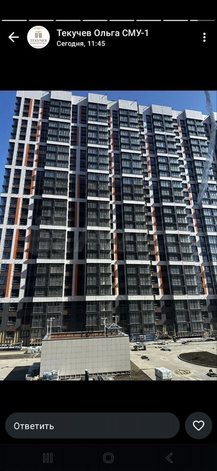 3-комн., 78 м², 5/16 этаж, ЖК «Восточно-Кругликовский»