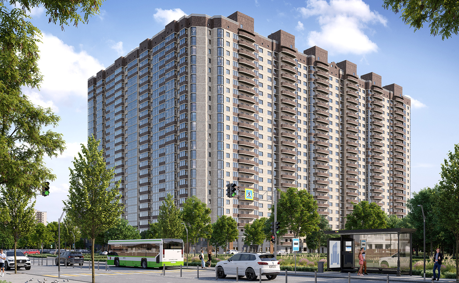 2-комн. квартира, 65.46 м² в ЖК Гулливер — фото 5