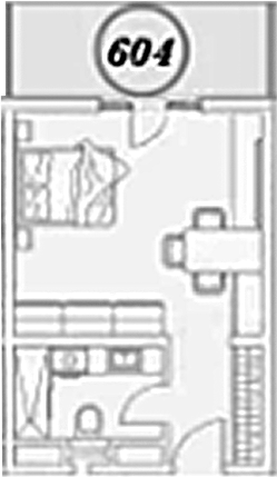 Студия квартира, 31.5 м² в ЖК ГК Сан Гарден Хотел&СПА — фото 2