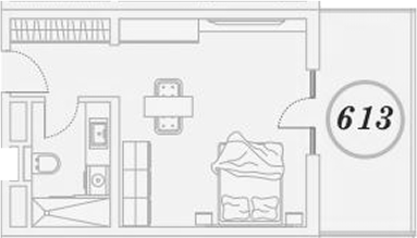 Студия квартира, 30.7 м² в ЖК ГК Сан Гарден Хотел&СПА — фото 2