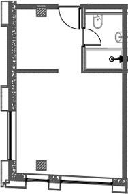 Студия, 31.85 м², 4/12 этаж, ЖК «Azimut Сити Отель Пятигорск»