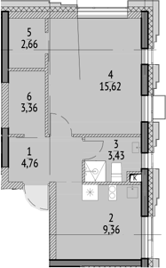 1-комн. N'ICE LOFT