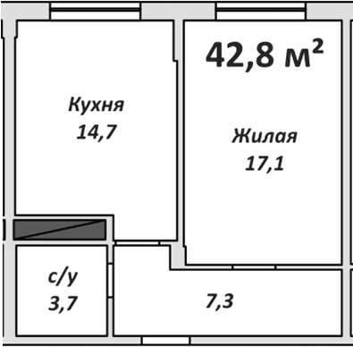 1-комн. Спортивный