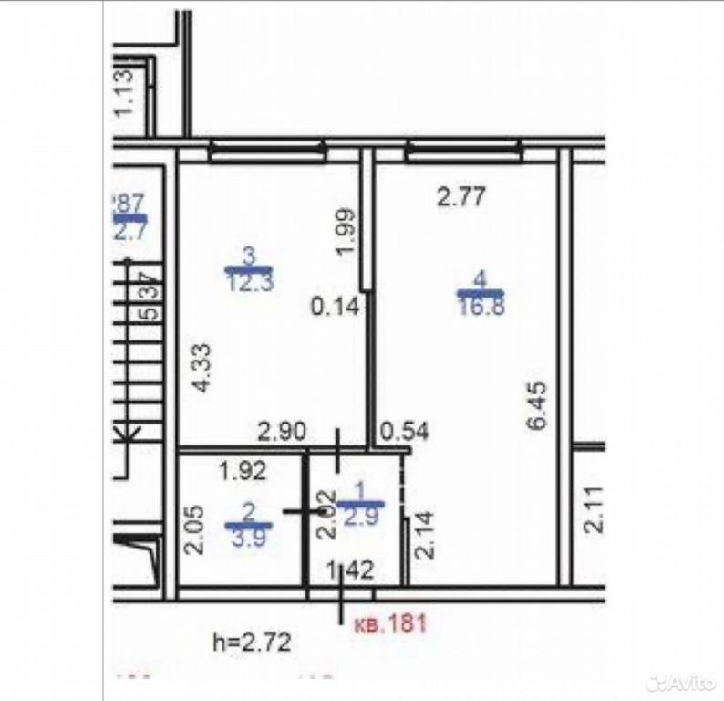 1-комн., 35.9 м², 2/14 этаж, г Краснодар, ул им. Ивана Беличенко, д 85 — фото 2